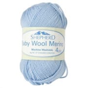 Shepherd Baby Wool Merino 4 ply - Pastel Blue 2934