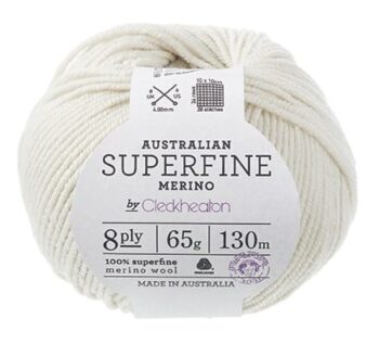 Cleckheaton Superfine Merino 4 Ply - Cream 53