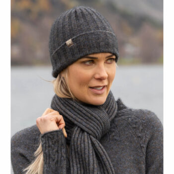 Noble Wilde Possum Merino Rib Beanie