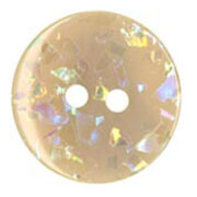 Peach Sparkle 18mm Button