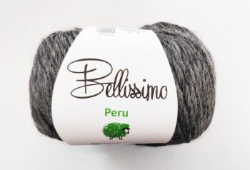 Bellissimo Peru Alpaca Merino 12 Ply - 03 Charcoal