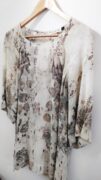 Eco Dyed Silk Top