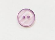 Clear Lilac 15mm Button