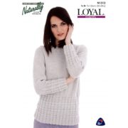 Naturally Loyal Chunky 14 Ply Textured Sweater Pattern