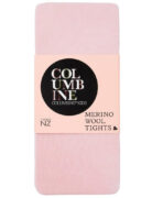 Columbine Baby Merino Wool Tights Pink