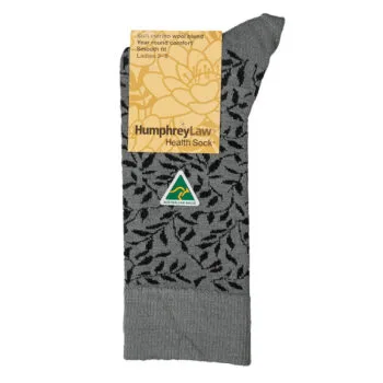 Humphrey Law Fine Merino Patterned Health Sock