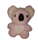 Sheepskin Koala 15cm - Pink