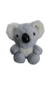 Sheepskin Koala 15cm - Light Grey