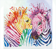 Diamond Dotz - Rainbow Zebras