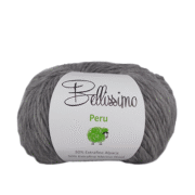Bellissimo Peru Alpaca Merino 12 Ply - 01 Silver