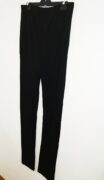 Merino Wool Straight Leg Leggings Black