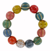 Ceramic Bead Ball Bracelet - Round