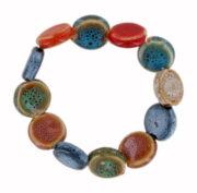 Ceramic Bead Ball Bracelet - Disc