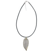 Gum Leaf Necklace - Copper