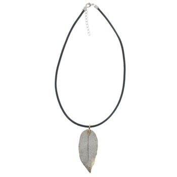Gum Leaf Necklace - Copper