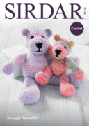Sirdar 8 Ply Crochet Bear Pattern - 5176