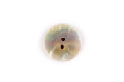 Shell 23mm Buttons Natural - 4pk
