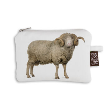 Organic Cotton Purse - Merino Ram