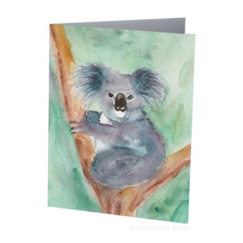 Creatively Belle Koala Card