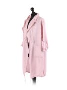 italian_turn_up_sleeves_draw_string_cowl_neck_linen_cardigan-pink