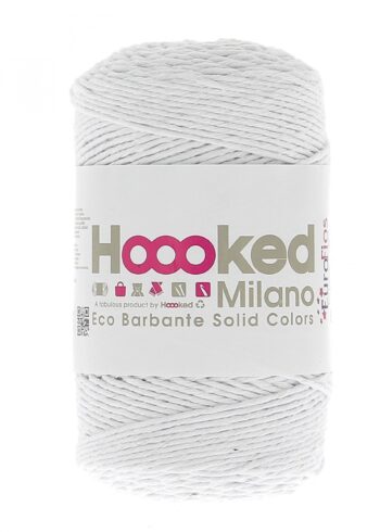 Hoooked Eco Barbante Milano Cotton 200g - Lotus White