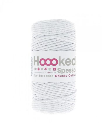 Hoooked Spesso Cotton 5mm 500g - White Lotus