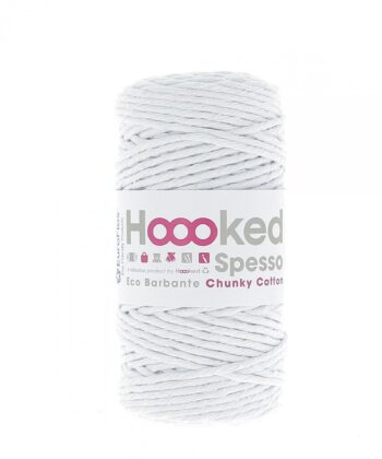 Hoooked Spesso Cotton 5mm 500g - White Lotus