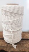 Macrame Cotton Cord Single Strand 5mm 1kg