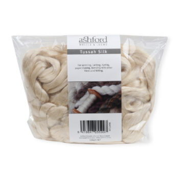 Ashford Tussah Silk Roving 100g