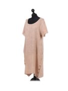 italian_cold_wash_side_buttoned_linen_lagenlook_dress-camel_1