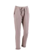 Cotton Jogger Pants - Taupe