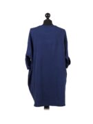 italian_plain_cotton_lagenlook_top-navy
