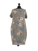 italian_floral_print_lagnelook_linen_dress_-khaki_1