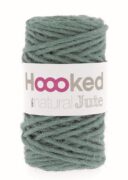 Hoooked Natural Jute 350g - Lush Petrol