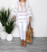 Emi Cotton Linen Oversized Top