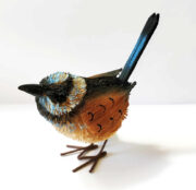 Blue Superb Fairy-Wren Ornament