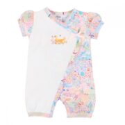 Bebe Flora Wrap Romper