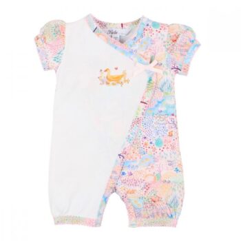 Bebe Flora Wrap Romper