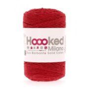 Hoooked Eco Barbante Milano Cotton 200g - Ruby