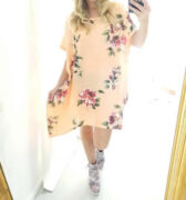 Helga May Orchard Dress - Peach