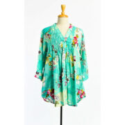 Mozaic Cotton Tunic Top