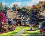 Craft Buddy Crystal Art Kit - Country Cottage