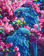Diamond Dotz - Blue Parrots