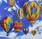 Diamond Art - Hot Air Balloons