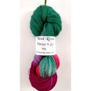 Hand Dyed Merino Wool 4 Ply 100g - Rudolph