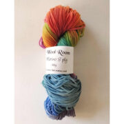 Hand Dyed Merino Wool 8 Ply 100g - Winter Morning
