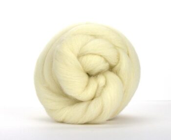 Charollais Wool Roving 100g