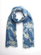 Merino & Silk Scarf - Peaceful