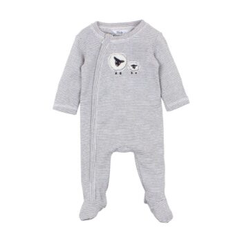 Bebe Sheep Stripe Romper