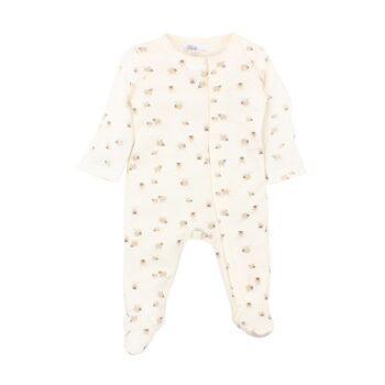 Bebe Sheep Long Sleeve Organic Romper